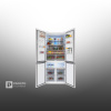 Холодильник HIBERG RFQ-600DX NFGW inverter